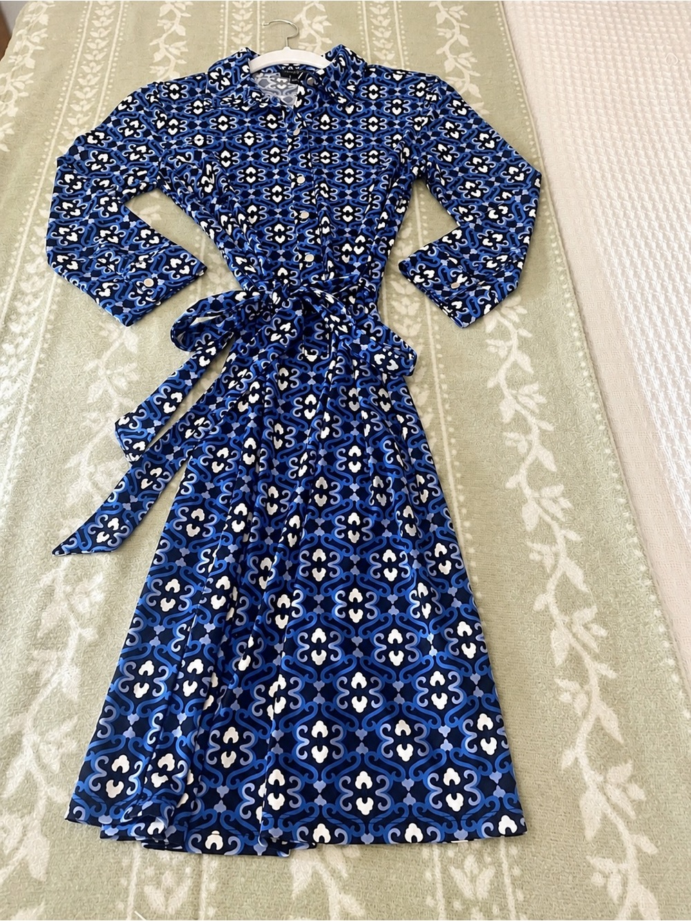 Talbots Petite Printed Shirt Dress – Size Small Petite